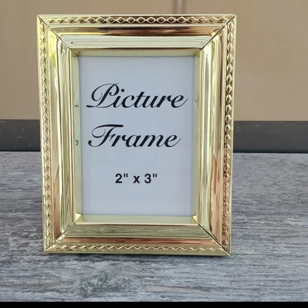 2X3 Classic Gold Picture Frame